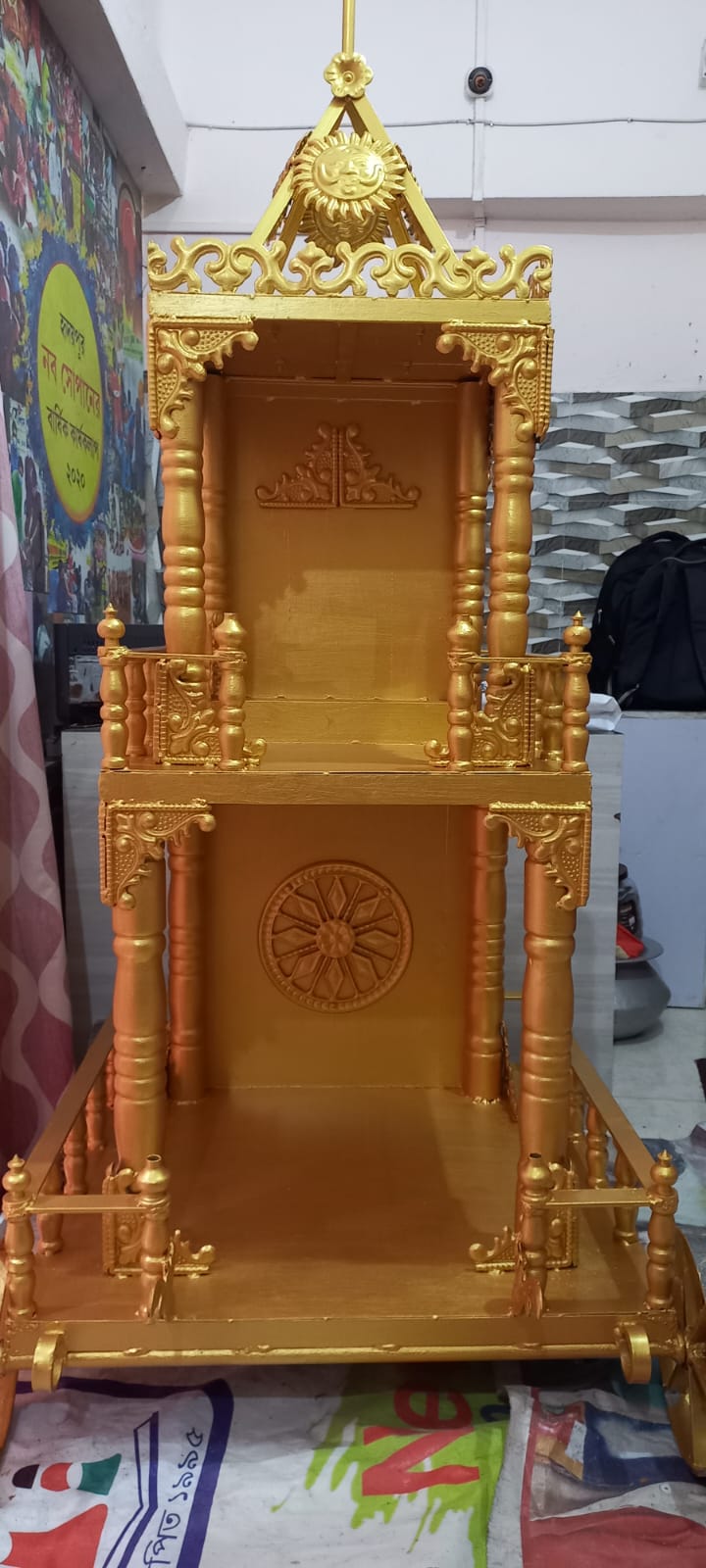 শতাধিক পথশিশুরা টানবে এবার রথ।