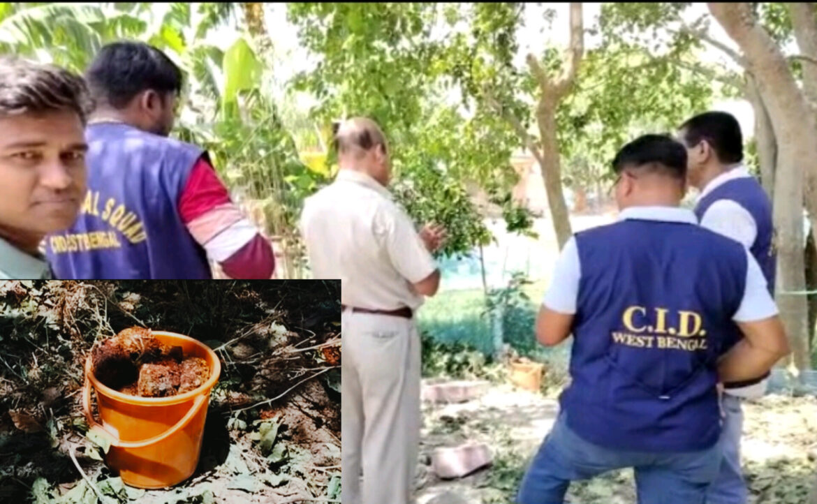 বিস্ফোরণে কেঁপে উঠল মালদহ চাচল থানার অন্তর্গত