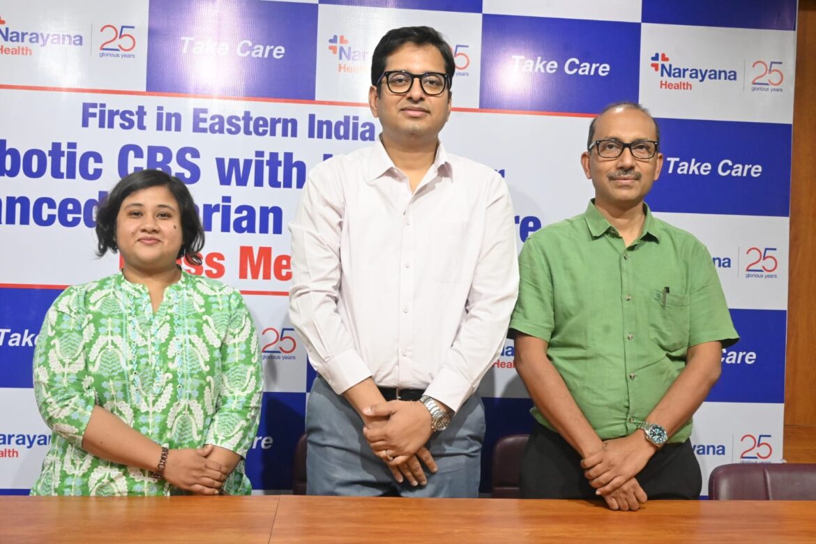 অ্যাডভান্সড ওভারিয়ান ক্যানসারের চিকিৎসায় পূর্ব ভারতের প্রথম রোবোটিক সিআরএস (CRS) ও হাইপেক (HIPEC) পদ্ধতি।